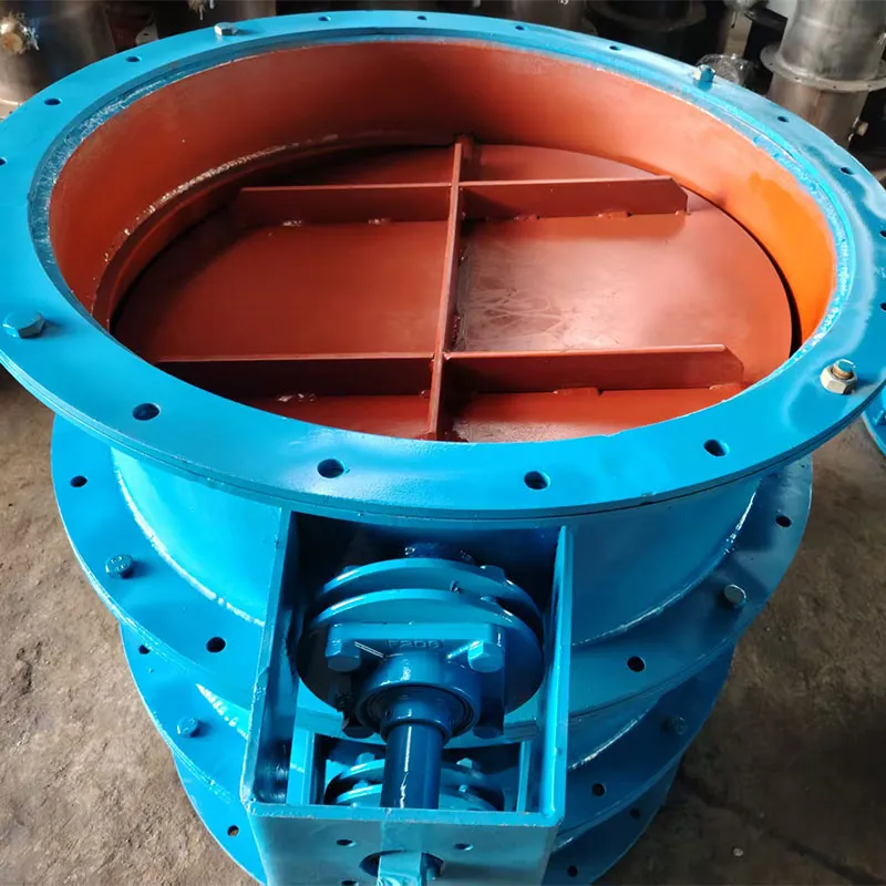 Бесприводная круглая заслонка (1)