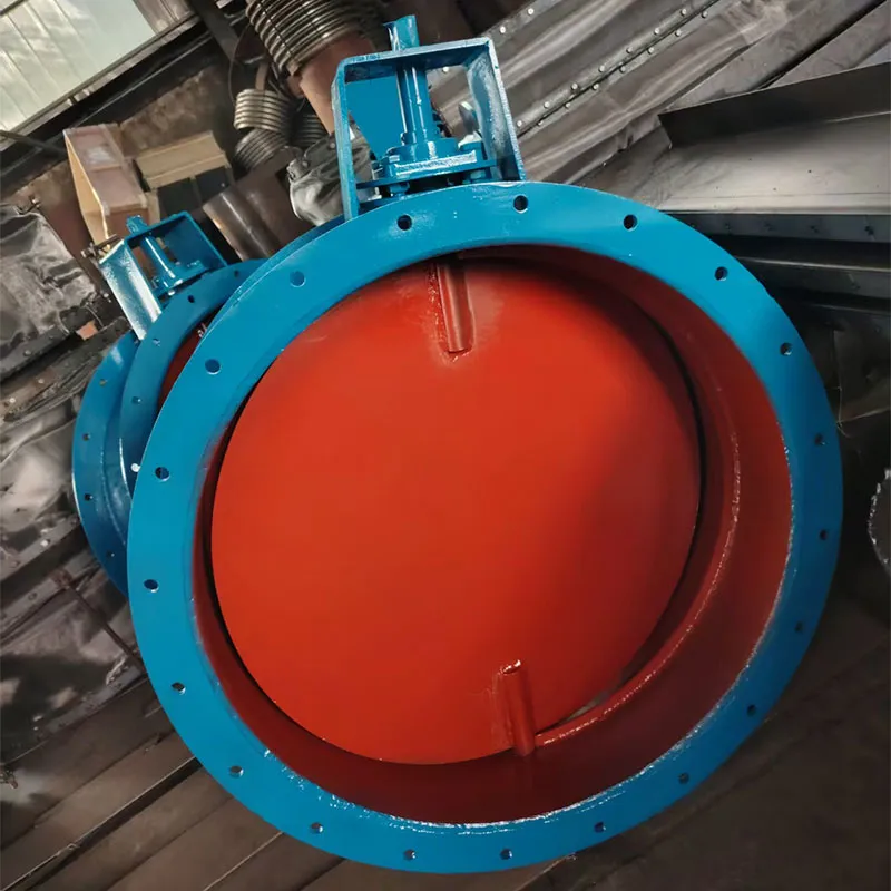 Бесприводная круглая заслонка (4)