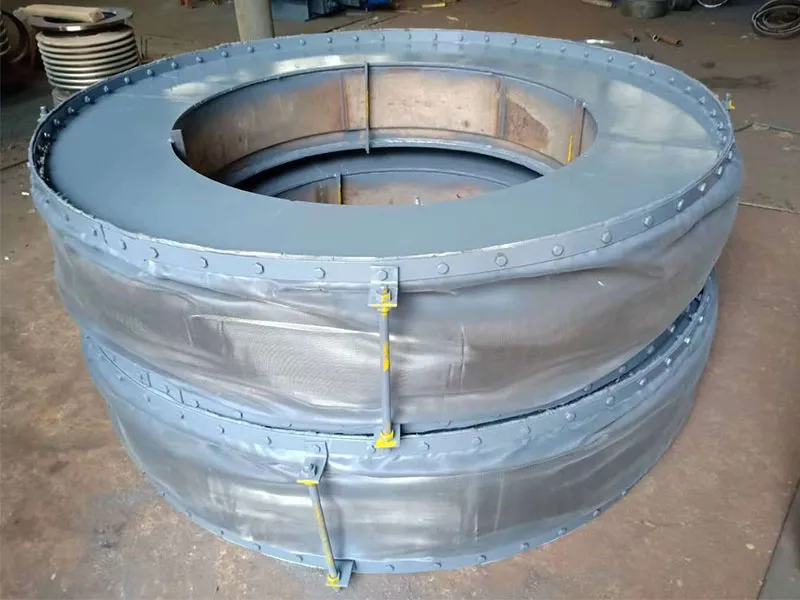 Круглый высокотемпературный неметаллический компенсатор (2)