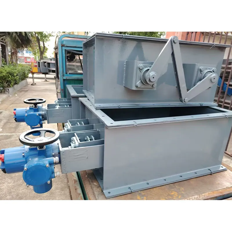 Электрическая регулирующая шиберная заслонка (2)